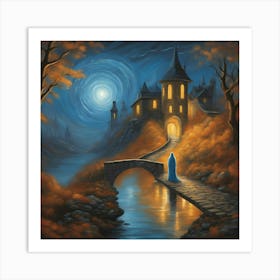 Night Time Apparition Art Print