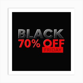 Black Friday Sell Post Templates Design (13) Art Print