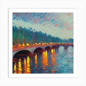 Vibridge Art Print