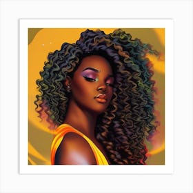 From Melanin, With Love and Senuality Art Print