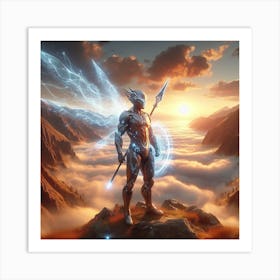 Aeon Warrior Art Print