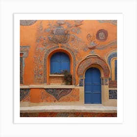 Greece(wall art) Art Print