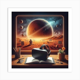 Vr Headset 5 Art Print