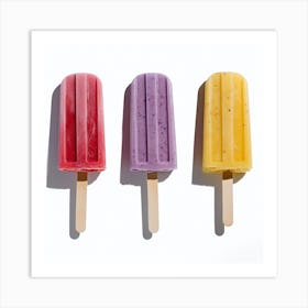 Popsicles 17 Art Print