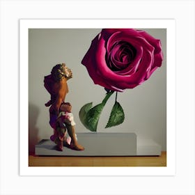 'The Rose' Art Print