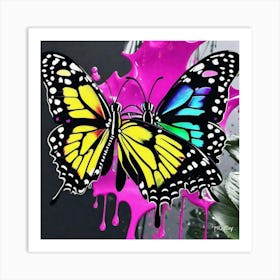 Butterfly Painting 1 Art Print