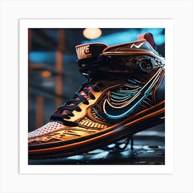 Nike Dunk High Art Print