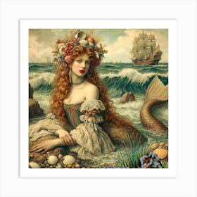 Mermaid 2 Art Print