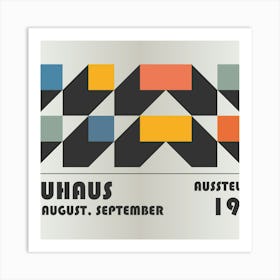 Bauhaus Style 29 Art Print