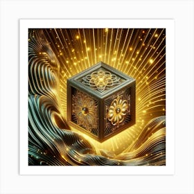 Magic Cube Art Print