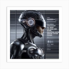 Cyborg 24 Art Print