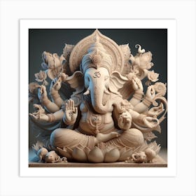 Ganesha 19 Art Print