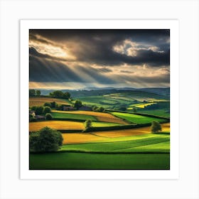 Landscapes Of England Art Print