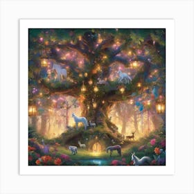 Yggdrasil Art Print