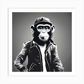 Monkey 707 Art Print