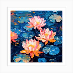 Water Lilies 3 Art Print