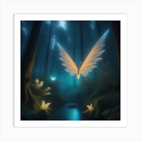 Fluttering Butterflies Art Print