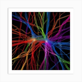 Neural Network 19 Art Print