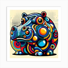 Hippo 2 Art Print