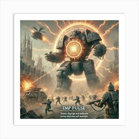 Magnus Emp Pulse Iron Commonwealth Art Print