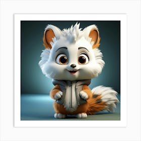 Bubby Fox Art Print