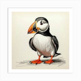 Puffin 16 Art Print