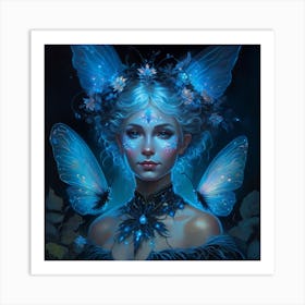 Blue Fairy 1 Art Print