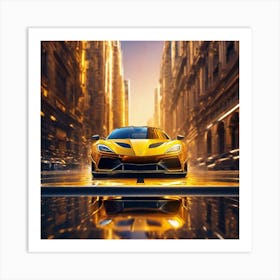 Mclaren 720s Wallpaper Art Print