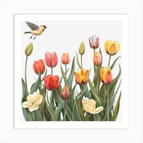 Tulips 1 Art Print