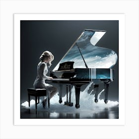 Taylor Swift Piano Art Print