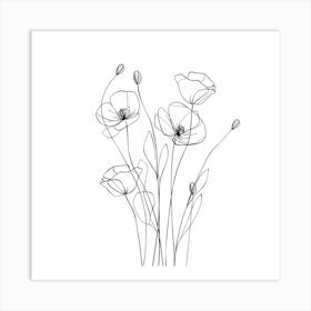 Poppies 61 Art Print