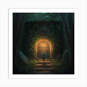 House In The Woods 1 Art Print