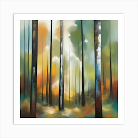 'The Forest' 3 Art Print