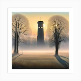 Foggy Morning Art Print