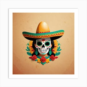 Mexican Logo Design Targeted To Tourism Business 2023 11 08t195042 Art Print