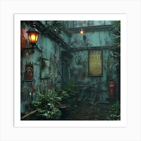 Dark Alley Art Print