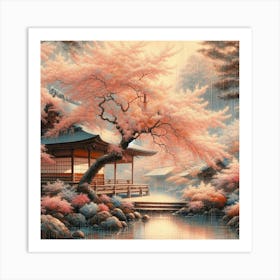 Cherry Blossoms 1 Art Print