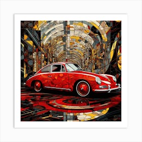 Porsche 356 Art Print