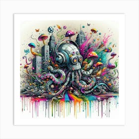 Octopus 26 Art Print