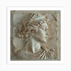 Goddess Square Art Print