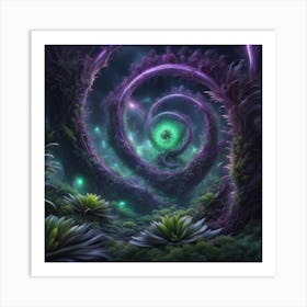 Seed of all magic Art Print