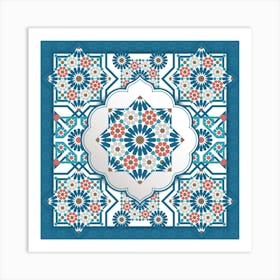 Islamic Arabesque Design 06 Art Print