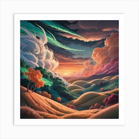 Landscape Art Art Print