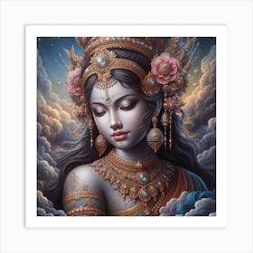 Apsara 5 Art Print