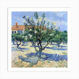 Oleanders Vincent Van Gogh Art Print Art Print(2) Art Print