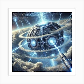 Aetherion Reactors Atmospheric Power Conversion Art Print