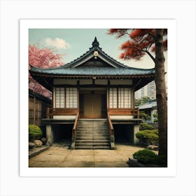 Japanese House Art Print 8 Art Print