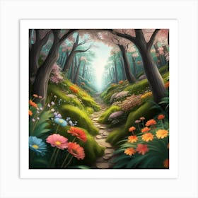 Fairytale Forest Art Print