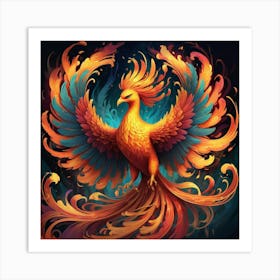 Phoenix 8 Art Print