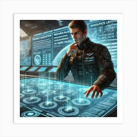 General Sergei Logistics Resource Management Skill Art Print